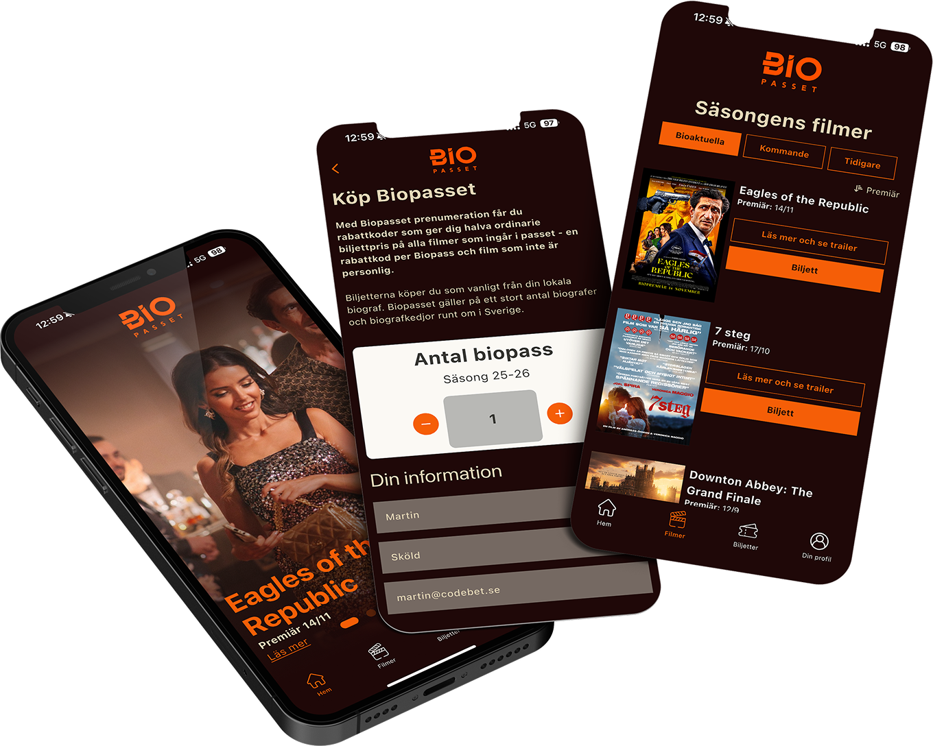 Biopasset - en smidigare bio-upplevelse i fickan när du behöver det